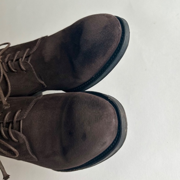 Men’s Aquatalia Dark Brown Suede Genuine Leather  Oxfords size 10 main image 7